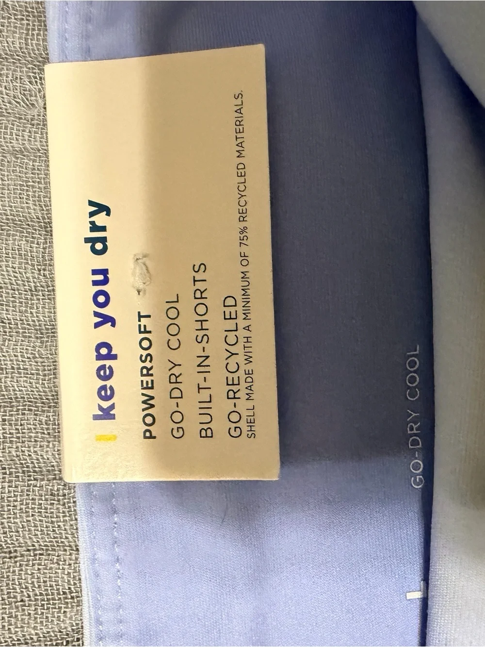 New Old Navy Active Go Dry Cool Powersoft Skirt Girls Size Large (10-12).